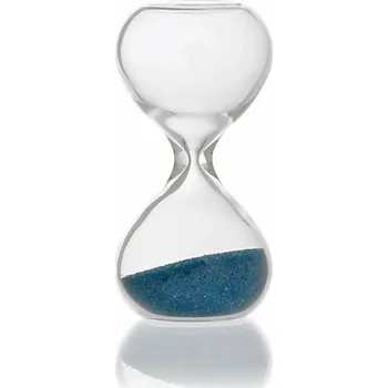 Hodiny Hightide přesýpací hodiny miniatura, modrý písek