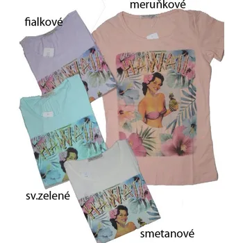 Dámské tričko Dámské, dívčí tričko - krátký rukáv - GLO-STORY