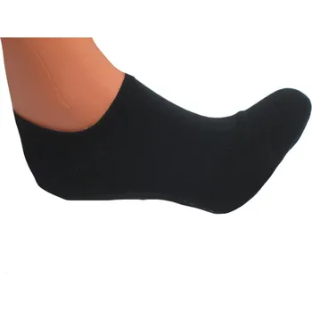 Pánské ponožky Pánské kotníčkové bavlněné ponožky - černá barva Pesail