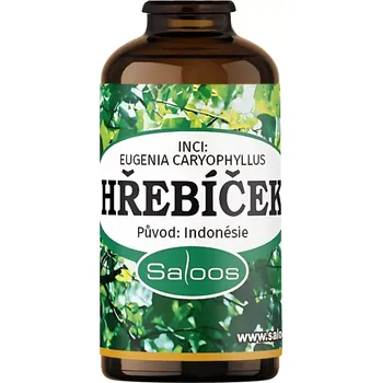 Vůně do bytu SALOOS Esenciální olej Hřebíček 50ml (100% přírodní éterický olej)