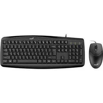 Klávesnice Genius Smart KM-200, Drátový set, Copilot, USB, černá, CZ+SK layout 31330003419