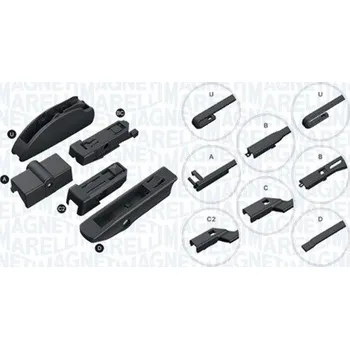 Stěrač List stěrače MAGNETI MARELLI MFQ600