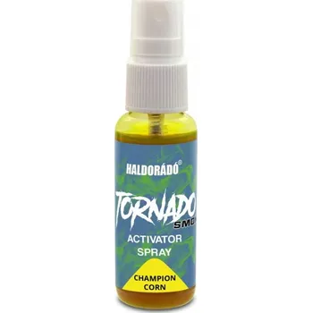 Návnadové aroma HALDORÁDÓ HALDORADO Sprej Tornado Smoke Activator Spray Champion Corn