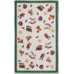 Kusový koberec Villeroy & Boch Toy's delight s potiskem 106193 Green, Multicolor 50x80 cm