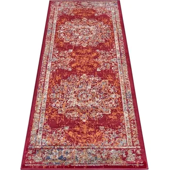 Koberec Kusový koberec Luxor 105638 Maderno Red Multicolor 80x240 cm