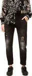 Jeansy Desigual Camel Boyfri black denim velikost 30