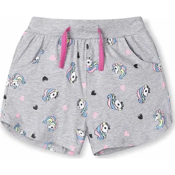 velikostní řada:98-128-Dívčí šortky KUGO - šedá barva