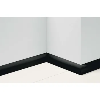 Podlahová lišta PARADOR - soklová lišta SL 2 k vinylovým podlahám D002 Černá