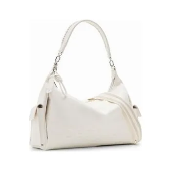Kabelka Desigual Half Logo 24 Br blanco roto velikost U