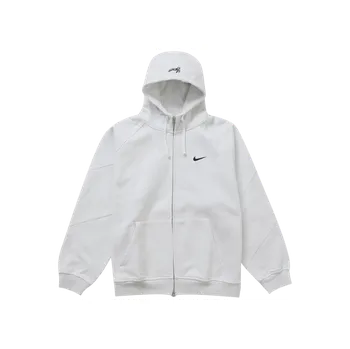 Pánské tenisky Supreme Nike Zip Up Hooded Sweatshirt White EU: L