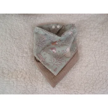 Bryndák Pro útulný domov Bryndáček Lední medvídě a béžový mušelín