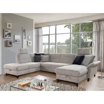 Sedací souprava Rohová sedací souprava ve tvaru U ROMANA Levý roh