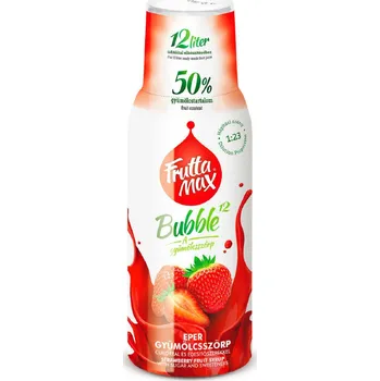 Sirup pro výrobník sody FruttaMax příchuť Jahoda 500ml