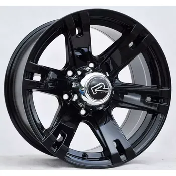 Alu kolo Alu kola Racing Line BK311, 15x10 6x139.7 ET-44, černá lesklá