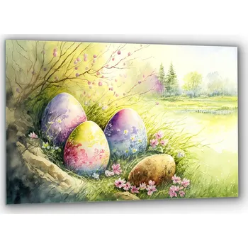 Obraz Obraz na skle Dárek Velikonoce Zmrtvýchvstání