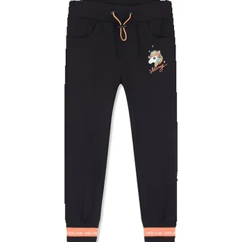 Dívčí kalhoty KUGO KK9910 Dívčí tepláky černé