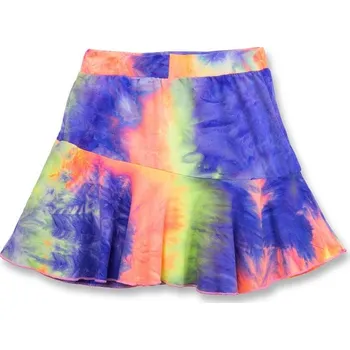 Dívčí šaty velikostní řada:116-146-Dívčí funkční batikovaná sukně KUGO - barva tmavší