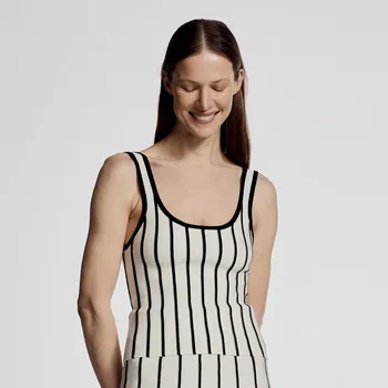 Dámské oblečení Reserved - Strukturovaný top na ramínka - vícebarevná - 950FB-MLC - 950FB-MLC-XS