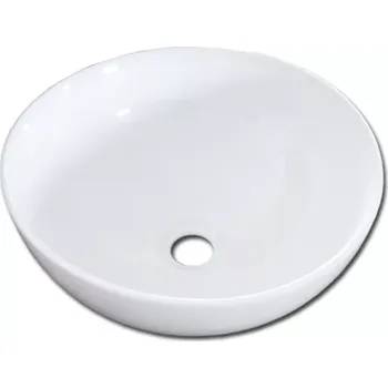 Umyvadlo Maxwhite 8184c IMOLA Umyvadlo keramické kulaté průměr 35x15cm