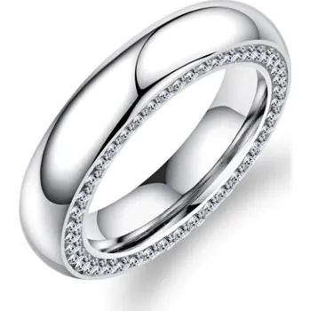 Prsten Přívěskynakrk.cz Ocelový prsten 57 mm GLAMOUR