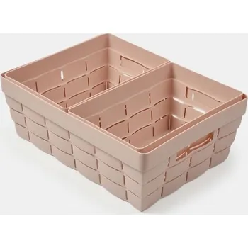 Úložný box Sinsay - Úložný box 3 balení - pastelová růžová - 792GB-03X - 792GB-03X-ONE