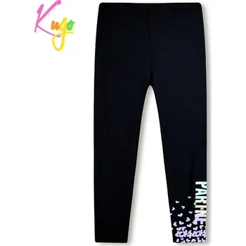 Dívčí kalhoty DÍVČÍ LEGÍNY černá Kugo SL0395