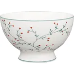 GREEN GATE Porcelánová miska Lucie White 400 ml