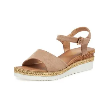 Dámské baleríny Espadrilky Clara Barson WS2189-15 Béžová 38