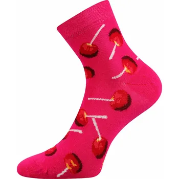 Fuski Boma Voxx Dedotik Dívčí ponožky růžová lízátka
