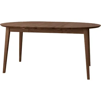 Jídelní stůl KATMANDU Stůl Orbetello rozkládací, tabákový, masiv dub, rozměr 110 - 160 cm