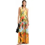 šaty Desigual Tropi tutti fruti velikost M