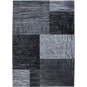 Koberec Kusový koberec Plus 8001 black 80x300 cm