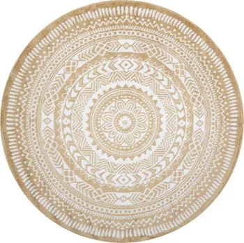 Koberec Kusový koberec Napkin gold kruh 200x200 (průměr) kruh