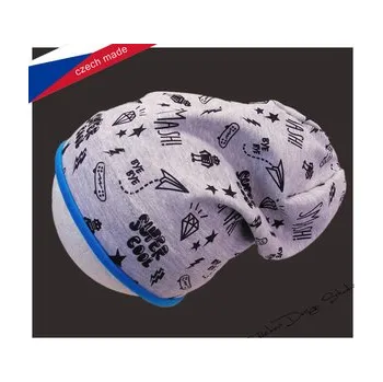 Čepice Chlapecká podzimní/jarní čepice Rockino - šedá barva