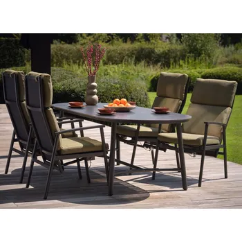 Zahradní sestava Flora zahradní jídelní souprava Hartman Barva: green