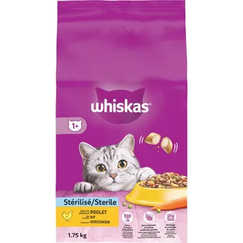 Krmivo pro kočku 2x1,75kg Whiskas 1+ Sterile kuřecí