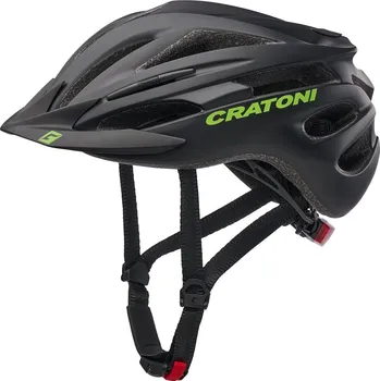 Sport Dětská helma CRATONI Pacer JR. Black/Lime Matt