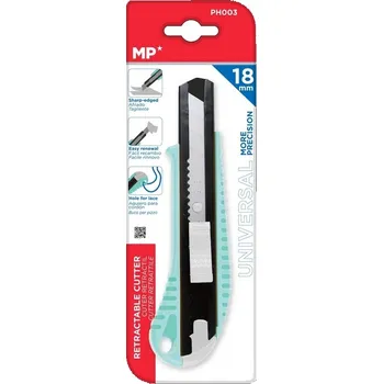 Kancelářské potřeby Nůž vylamovací velký s vedením MP PH003 blistr