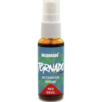 Návnadové aroma HALDORÁDÓ HALDORADO Sprej Tornado Smoke Activator Spray Red Devil