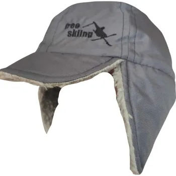 Čepice Chlapecká zimní čepice šedá 1686 Rockino