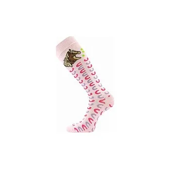 Fuski Boma Voxx Bivoj Dívčí podkolenky růžová koník