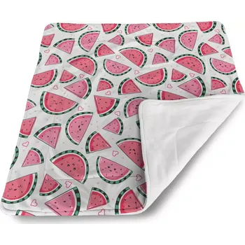 deka Sablio Dětská deka pro miminko Vodní meloun - 80x100 cm