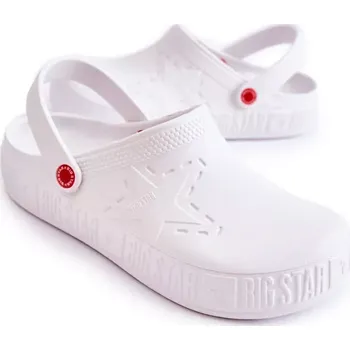 Sada pánského spodního prádla Pánské lehké pantofle Kroks Big Star II175003 Bílé 47