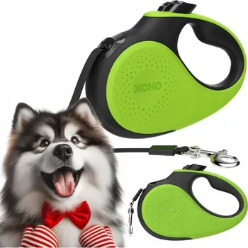 Vodítko pro psa VODÍTKO PRO PSA automatická Svinovací páska s aretací 5 m do 50 kg XCHO vel. L