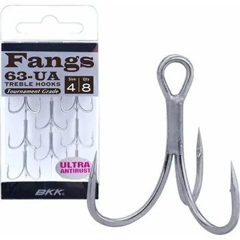 Rybářský háček BKK HOOKS BKK Fangs 63-UA VELIKOST: 2, Balení: 7