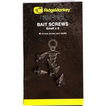 RIDGEMONKEY Úchyt RM-Tec Hook Ring Bait Screws 5ks
