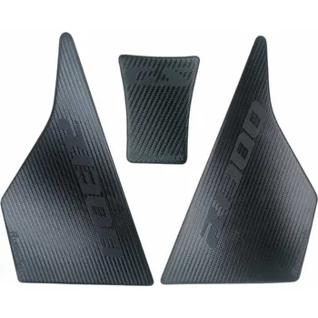 Polep vozidla Rubbatech Set Tankpad + Kneepads AK Carbon BMW R1300 GS Adventure 3PC