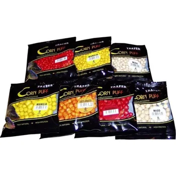 Návnadová surovina TRAPER Corn Puff 20g Příhuť: Mascarpone, Velikost [ mm ]: 4