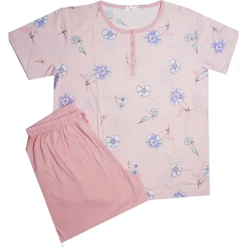 Dámské pyžamo Dámské letní pyžamo lososové Valerie DC1423