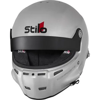 Helma na motorku STILO ST5 GT s FIA HANS, šedá